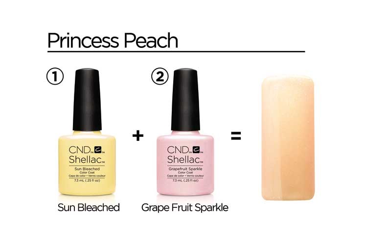 LayeringCND Shellac_Princess Peach
